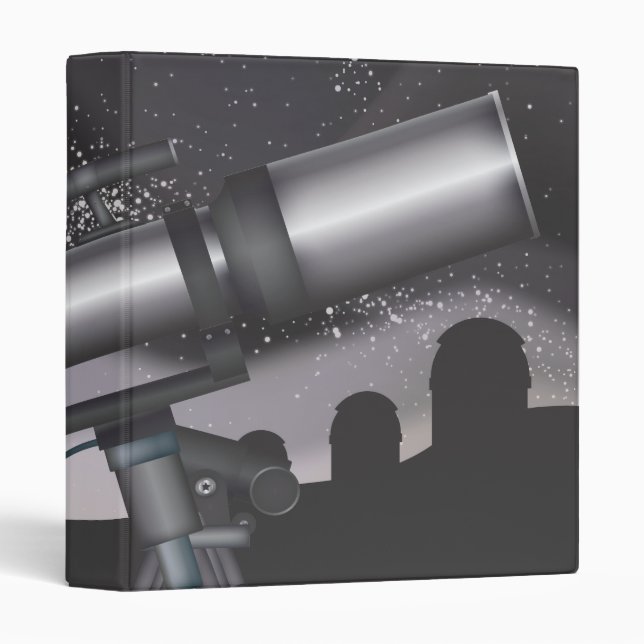 Telescope 3 Ring Binder (Front/Spine)