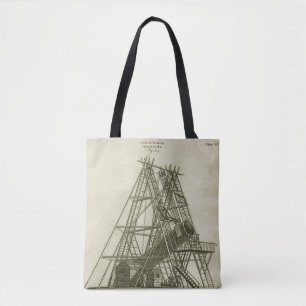 Telescope Antique SCIENCE EQUIPMENT 18TH CENTURY Tote Bag