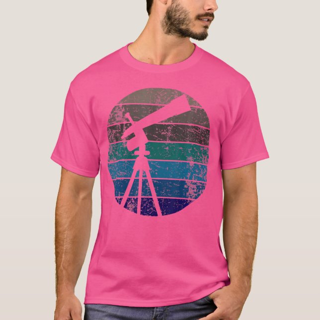 Telescope Astronomy T-Shirt (Front)