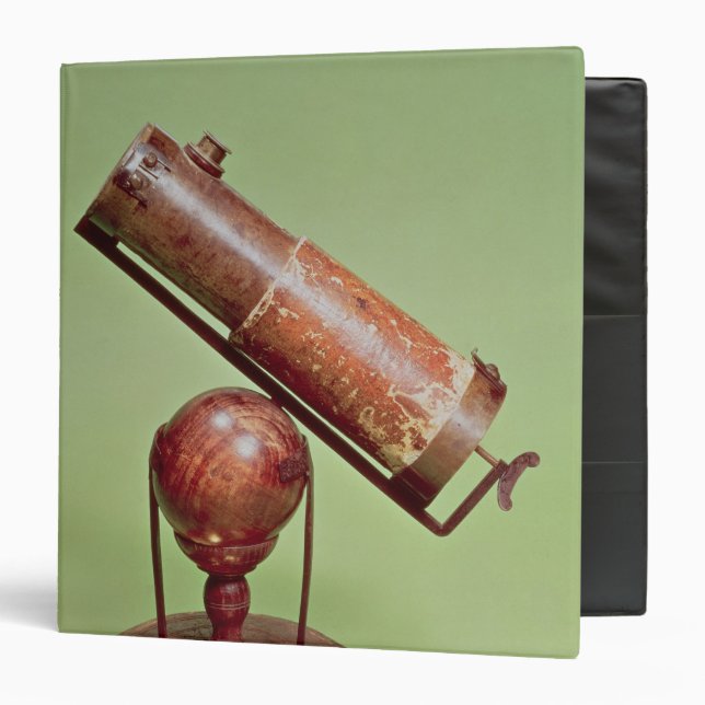 Telescope belonging to Sir Isaac Newton  1671 3 Ring Binder (Front/Inside)