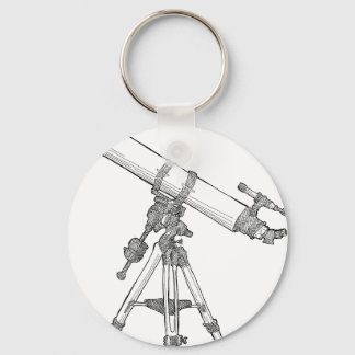 Telescope Drawing Series Keychain