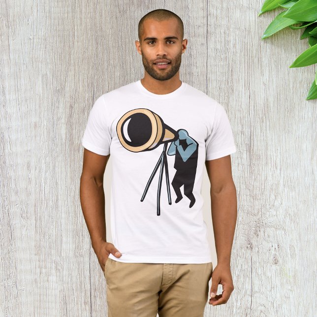 Telescope Mens T-Shirt (Creator Uploaded)