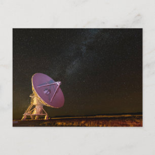 Telescope Milky Way San Agustin New Mexico Postcard