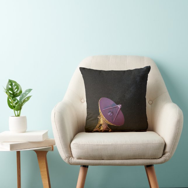 Telescope Milky Way | San Agustin New Mexico Throw Pillow (Chair)