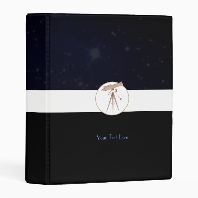 Telescope Mini Binder (Front/Spine)