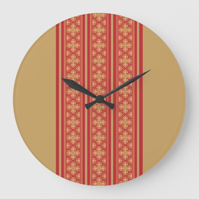 Telet Cross Pendant Large Clock (Front)