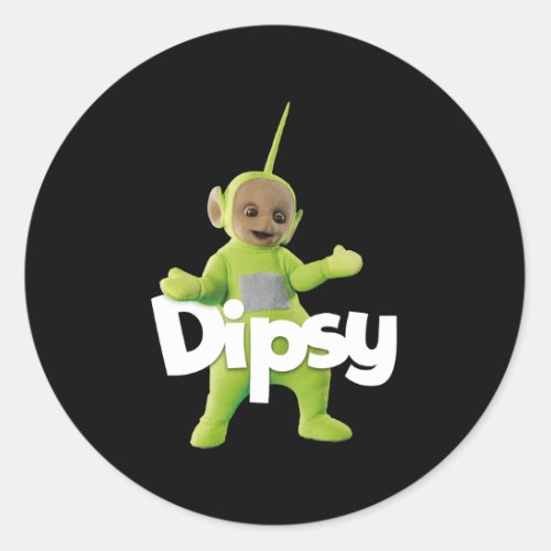 Teletubbies Dipsy Classic Round Sticker