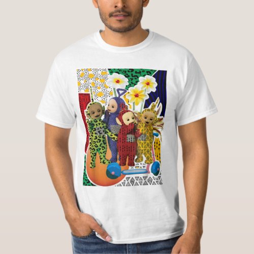 Teletubbies Happy birthday T_Shirt