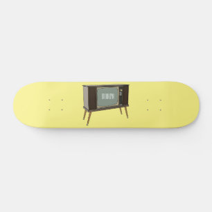 Television cartoon illustration skateboard