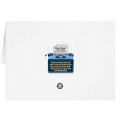 Television Remote Cards (Back Horizontal)