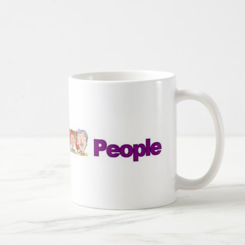 Tell 3 People Coffee Mug Custom Logo Design