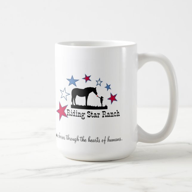 Tell a gelding RSR logo mug (Right)