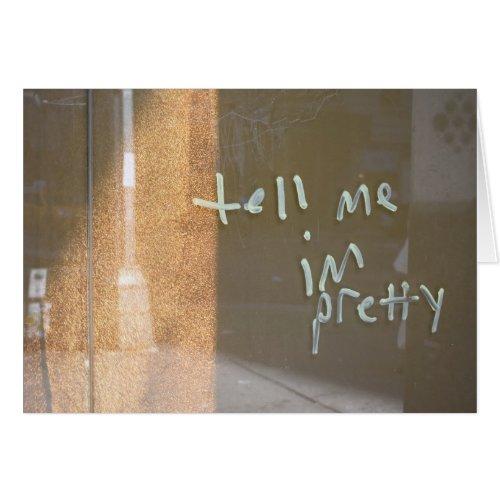 Tell Me Im Pretty NYC Urban Graffiti Photography