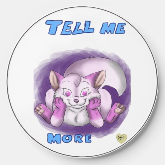 Tell Me More Wireless Charger (Front)