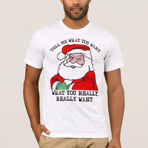 Tell me what you want what you really really want T_Shirt