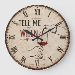 Tell Me When Win Large Clock