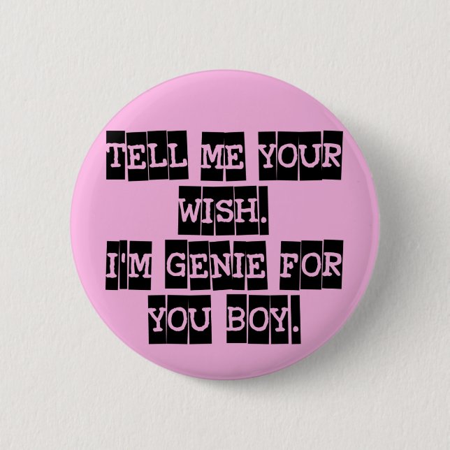 Tell me your wish button (Front)