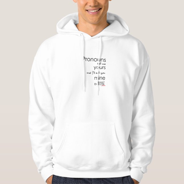 Tell Me Yours (light colors) Hoodie (Front)