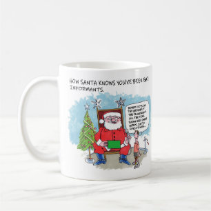 Tell Santa 2 sided mug