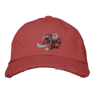 Tell the world that you're God's Girl! Embroidered Baseball Cap