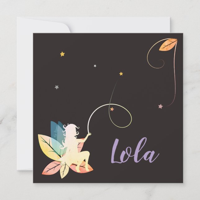 Tell us about the fall fairy birth (Front)