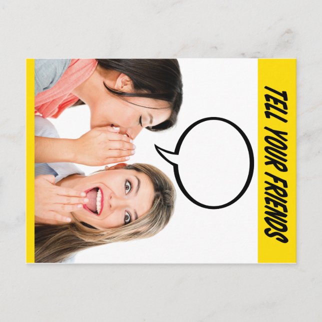 Tell Your Friends - Postcard (Front)