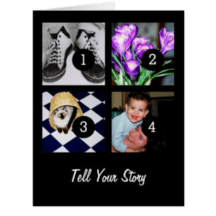 Tell Your Story Create Your Own instagram 8 images Cards