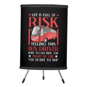 Telling This Bus Driver How To Do Tripod Lamp