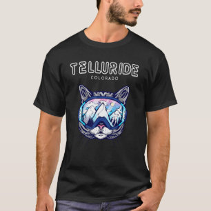 Telluride Colorado  Cat Ski Googles T-Shirt