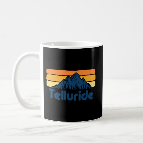 Telluride Colorado Mountains 80S Coffee Mug