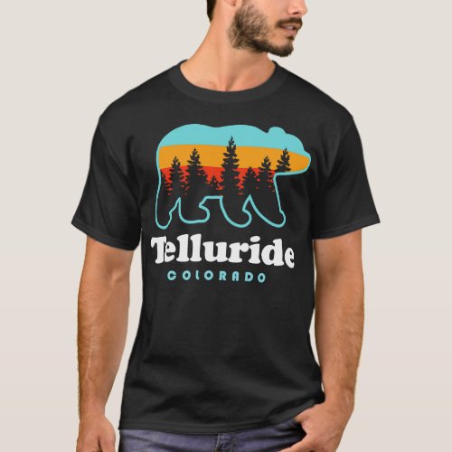 Telluride Colorado Mountains Telluride Mountain Be T_Shirt