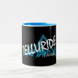 Telluride Colorado Mountains Two-Tone Coffee Mug