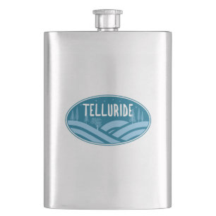 Telluride Colorado Outdoors Flask