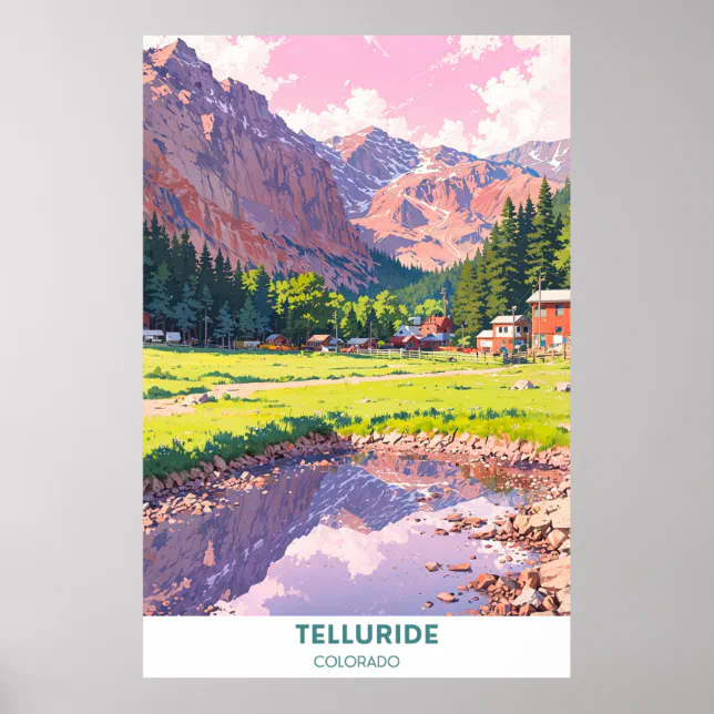 Telluride - Colorado Poster | Zazzle