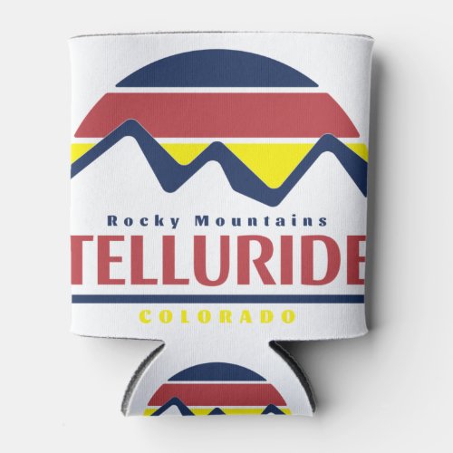 Telluride Colorado Rocky Mountains Can Cooler