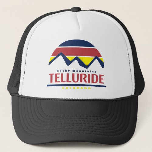 Telluride Colorado Rocky Mountains Trucker Hat