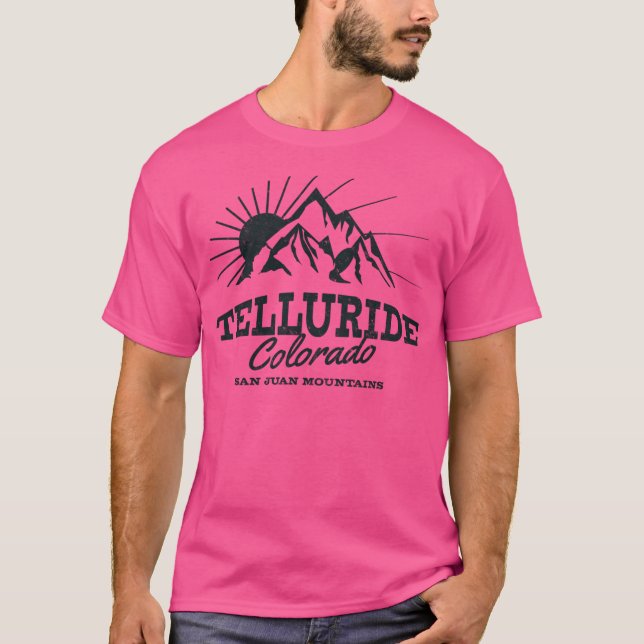 Telluride Colorado San Juan Mountains Active T-Shirt (Front)