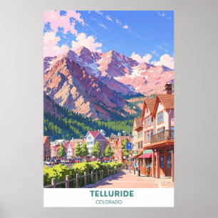 Telluride - Colorado - Scenic Walk Poster