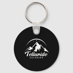 Telluride Colorado Ski Resort Skiing Snowboarding Keychain