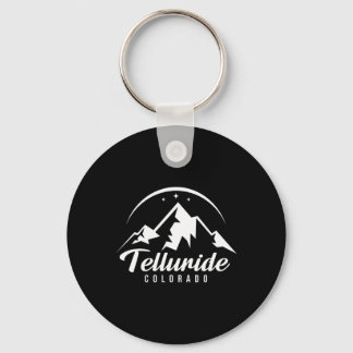 Telluride Colorado Ski Resort Skiing Snowboarding Keychain