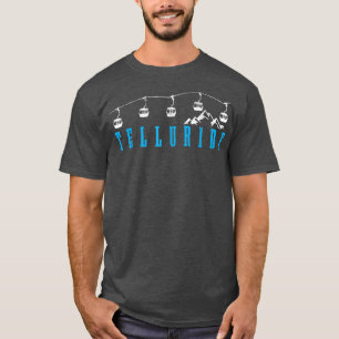 Telluride Colorado Ski Snowboard Winter Sports Vac T-Shirt