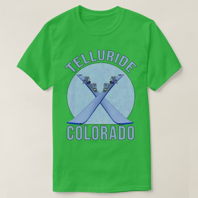 Telluride Colorado T-Shirt (Design Front)