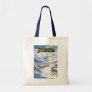 Telluride Colorado Winter Travel Art Vintage Tote Bag