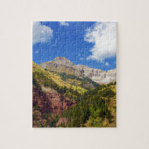 Telluride Valley Autumn Colors Jigsaw Puzzle