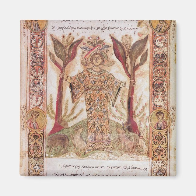 Tellus, from Exultet I, c.1030 Magnet (Front)