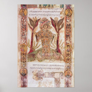 Tellus, from Exultet I, c.1030 Poster