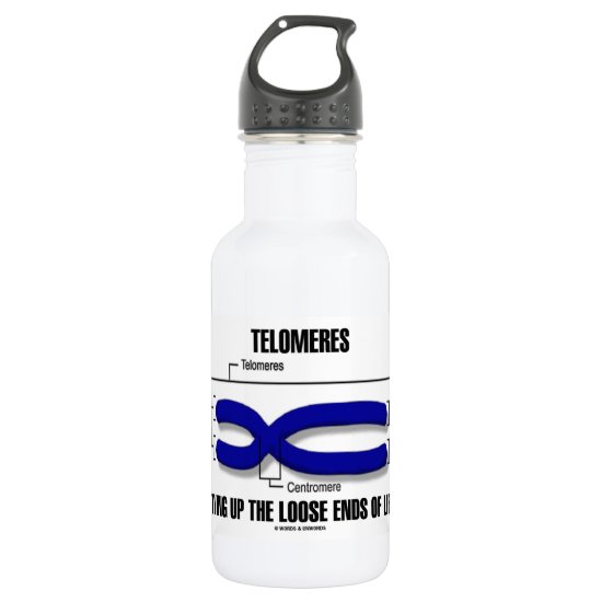 Telomeres Tying Up The Loose Ends Of Life Water Bottle