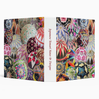Temari Notebook 1.5 Inch 3 Ring Binder