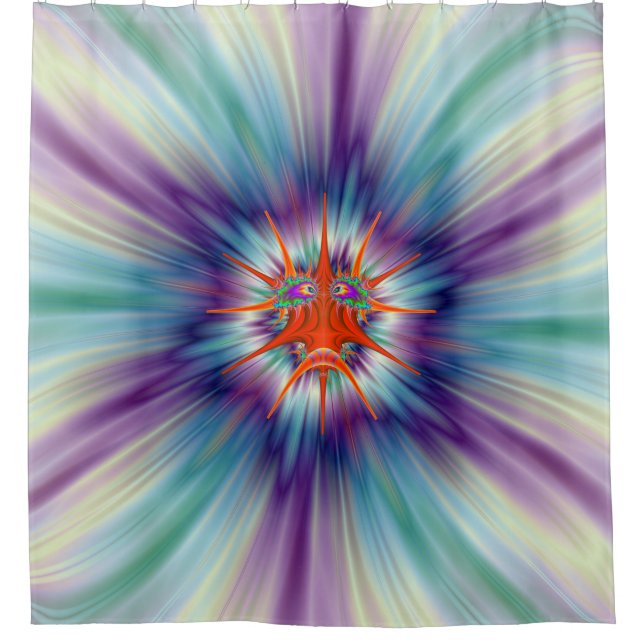 Tembusu Bug Shower Curtain (Front)