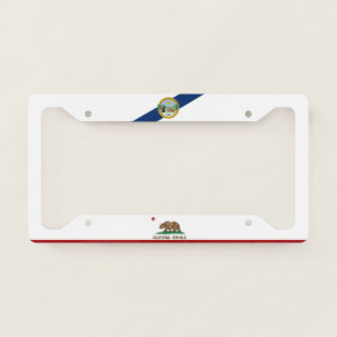Temecula (California) city flag License Plate Frame